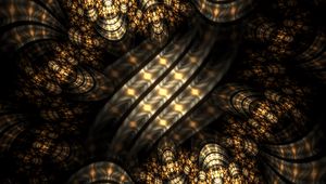 Preview wallpaper fractal, tangled, pattern, glare, abstraction