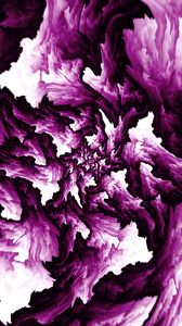 Preview wallpaper fractal, tangled, spots, abstraction, purple