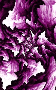 Preview wallpaper fractal, tangled, spots, abstraction, purple