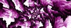 Preview wallpaper fractal, tangled, spots, abstraction, purple