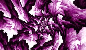 Preview wallpaper fractal, tangled, spots, abstraction, purple