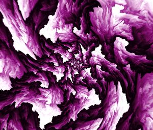 Preview wallpaper fractal, tangled, spots, abstraction, purple