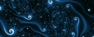 Preview wallpaper fractal, tangled, swirling, winding, glow, abstraction