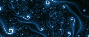 Preview wallpaper fractal, tangled, swirling, winding, glow, abstraction