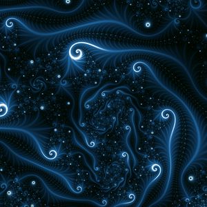 Preview wallpaper fractal, tangled, swirling, winding, glow, abstraction