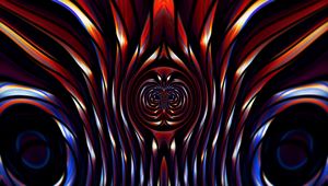 Preview wallpaper fractal, tangled, wavy, colorful, abstraction