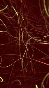 Preview wallpaper fractal, thread, entangled, winding, abstraction