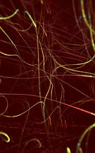 Preview wallpaper fractal, thread, entangled, winding, abstraction