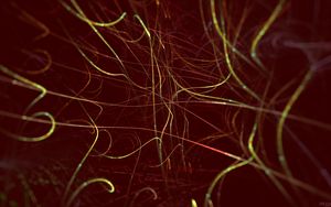 Preview wallpaper fractal, thread, entangled, winding, abstraction