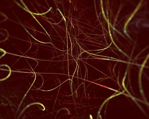 Preview wallpaper fractal, thread, entangled, winding, abstraction