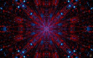 Preview wallpaper fractal, tunnel, perspective, abstraction