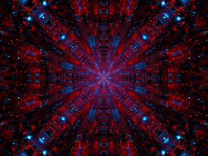 Preview wallpaper fractal, tunnel, perspective, abstraction