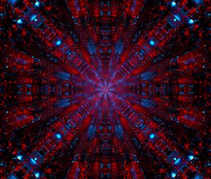 Preview wallpaper fractal, tunnel, perspective, abstraction