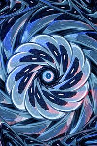 Preview wallpaper fractal, twisted, entangled, abstraction, digital