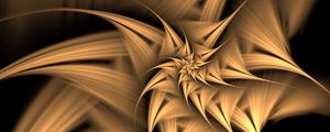 Preview wallpaper fractal, twisted, spiky, abstraction, digital