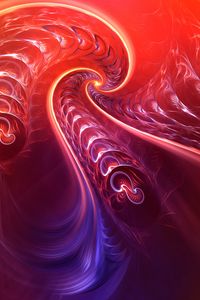 Preview wallpaper fractal, twisted, tangled, bright, abstraction