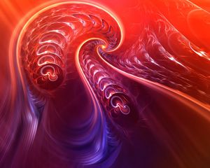 Preview wallpaper fractal, twisted, tangled, bright, abstraction