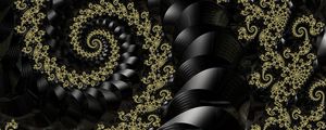 Preview wallpaper fractal, twisting, spiral, pattern, art