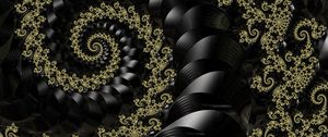 Preview wallpaper fractal, twisting, spiral, pattern, art