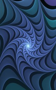 Preview wallpaper fractal, vortex, spiral, swirling, abstraction