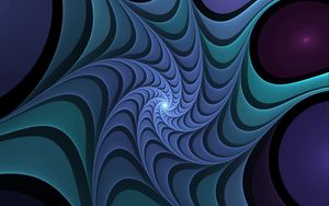 Preview wallpaper fractal, vortex, spiral, swirling, abstraction