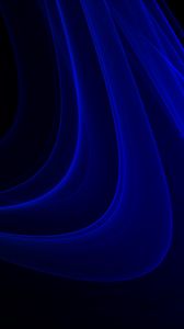 Preview wallpaper fractal, wavy, blue, abstraction