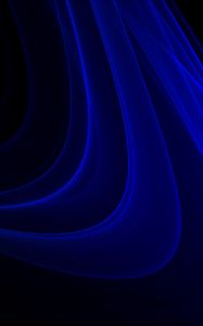 Preview wallpaper fractal, wavy, blue, abstraction