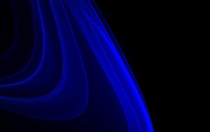 Preview wallpaper fractal, wavy, blue, abstraction