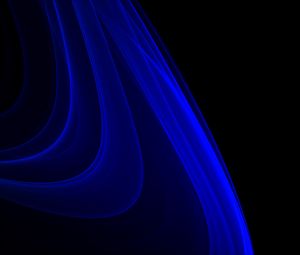 Preview wallpaper fractal, wavy, blue, abstraction