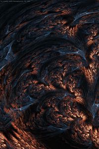 Preview wallpaper fractals, rocks, lava