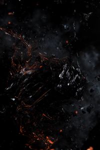 Preview wallpaper fragments, broken, black, dark