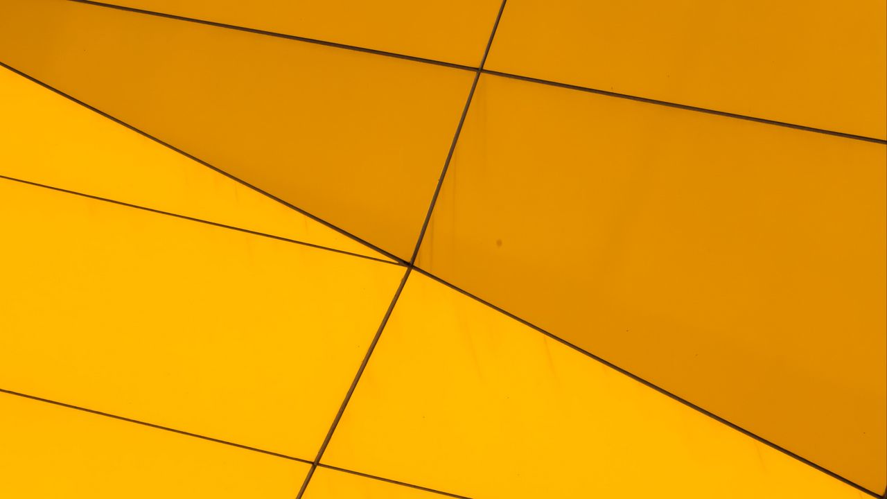 Wallpaper fragments, surface, yellow