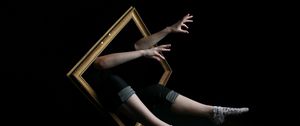 Preview wallpaper frame, hands, human, leg, improvisation, imagination, surrealism