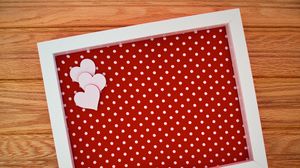 Preview wallpaper frame, hearts, love, decoration