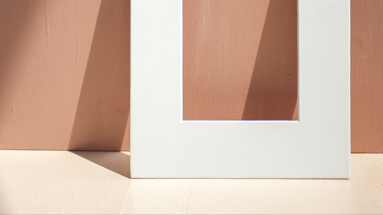 Wallpaper frame, wall, shadow, texture