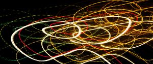 Preview wallpaper freezelight, lights, lines, abstraction