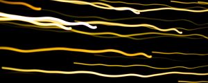 Preview wallpaper freezelight, lines, wavy, glow, black