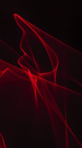 Preview wallpaper freezelight, long exposure, lines, neon, red