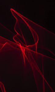 Preview wallpaper freezelight, long exposure, lines, neon, red