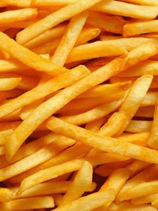 Preview wallpaper french fries, fried, slices