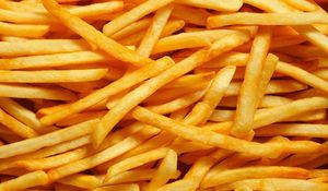 Preview wallpaper french fries, fried, slices