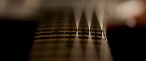Preview wallpaper fretboard, guitar, glow, glare, macro