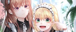 Preview wallpaper friends, girls, maids, anime