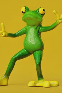 Preview wallpaper frog, figurine, toy