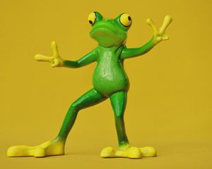 Preview wallpaper frog, figurine, toy