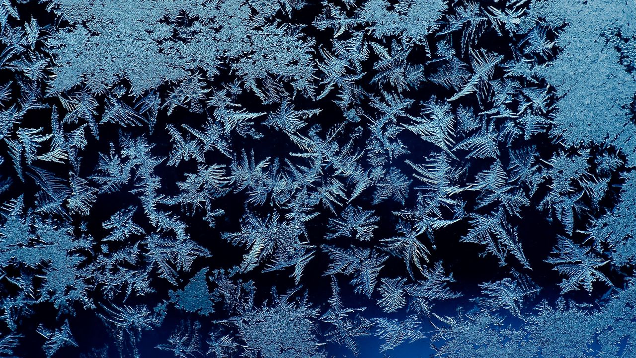 Wallpaper frost, ice, macro, frozen