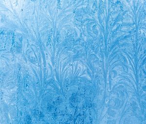 Preview wallpaper frost, pattern, glass, winter, snow