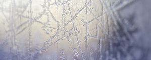 Preview wallpaper frost, pattern, glass, macro