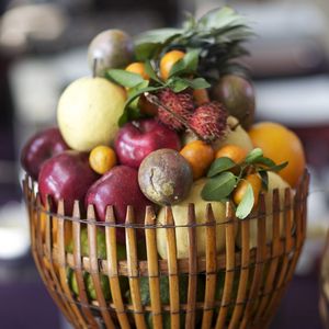 Preview wallpaper fruit, basket, food, appetizing