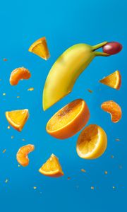 Preview wallpaper fruit, slices, fresh, juicy, bright